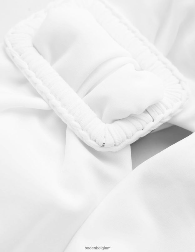 femmes Boden blanc maillot de bain bandeau à boucle portefeuille vêtements Z42D01636