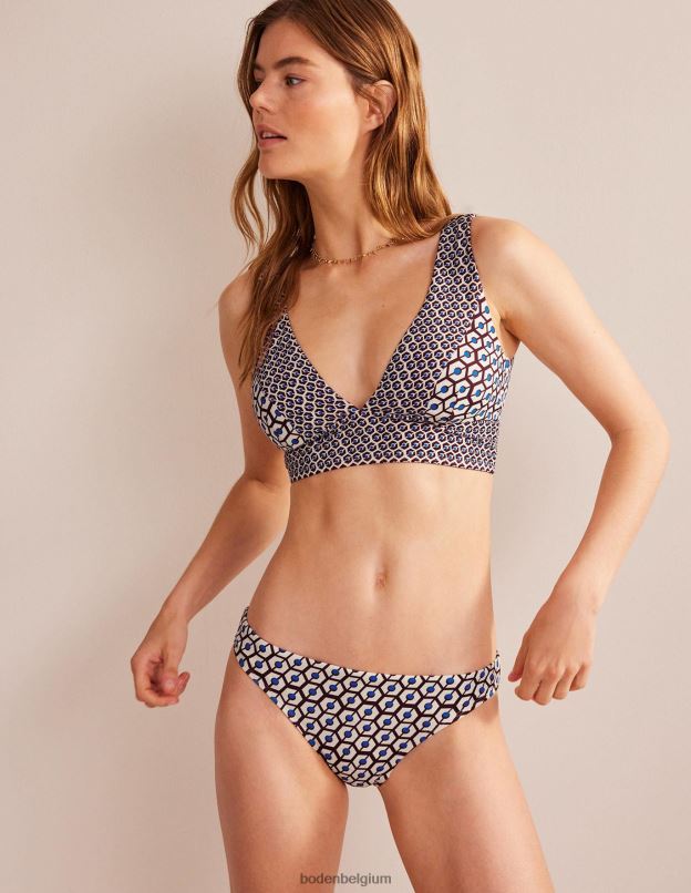 femmes Boden bordeaux foncé & rêverie bas de bikini vêtements Z42D0252