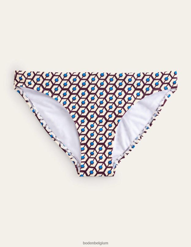 femmes Boden bordeaux foncé & rêverie bas de bikini vêtements Z42D0252