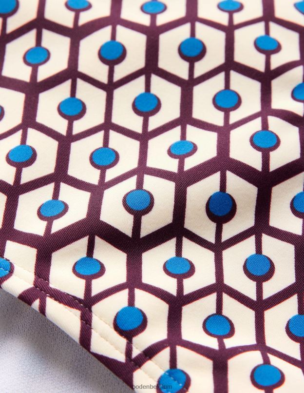 femmes Boden bordeaux foncé & rêverie bas de bikini vêtements Z42D0252