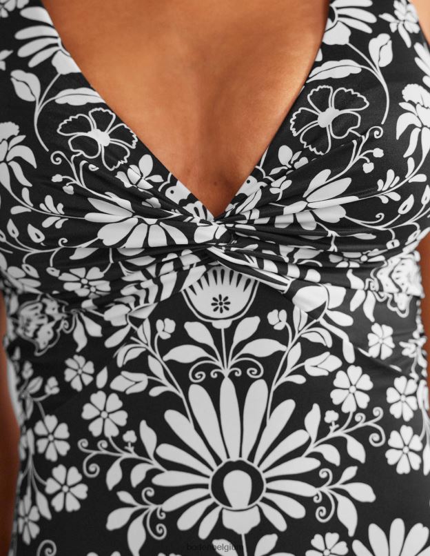 femmes Boden brin de néron et gardénia maillot de bain classique twist vêtements Z42D01347