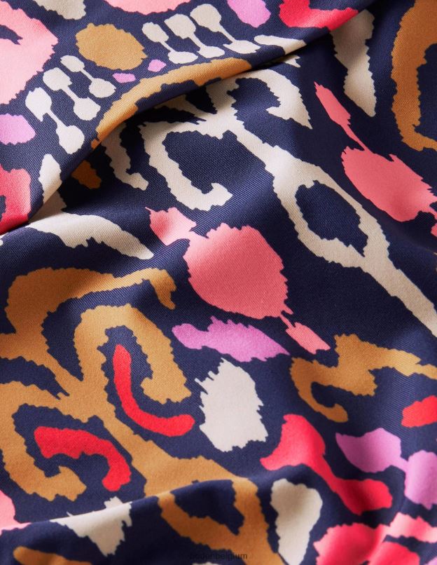 femmes Boden charme marine française et ikat bas de bikini classique à plis vêtements Z42D02542