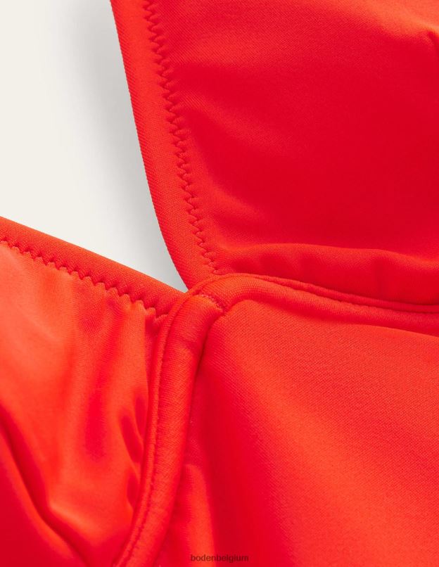 femmes Boden feu maillot de bain taille bonnet voop vêtements Z42D01658