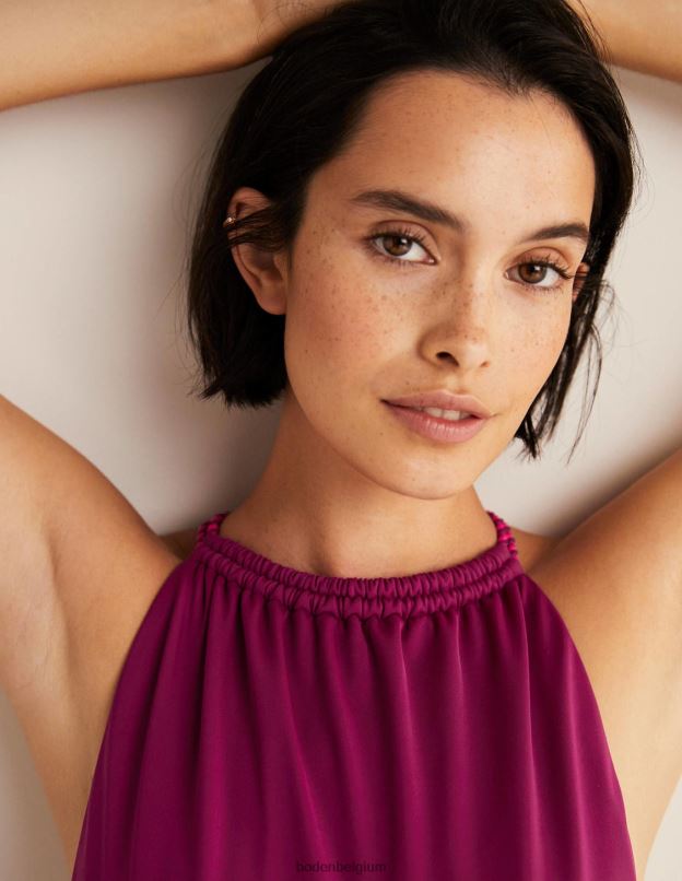 femmes Boden fruit tombé maillot de bain tressé avec dos nu vêtements Z42D02421