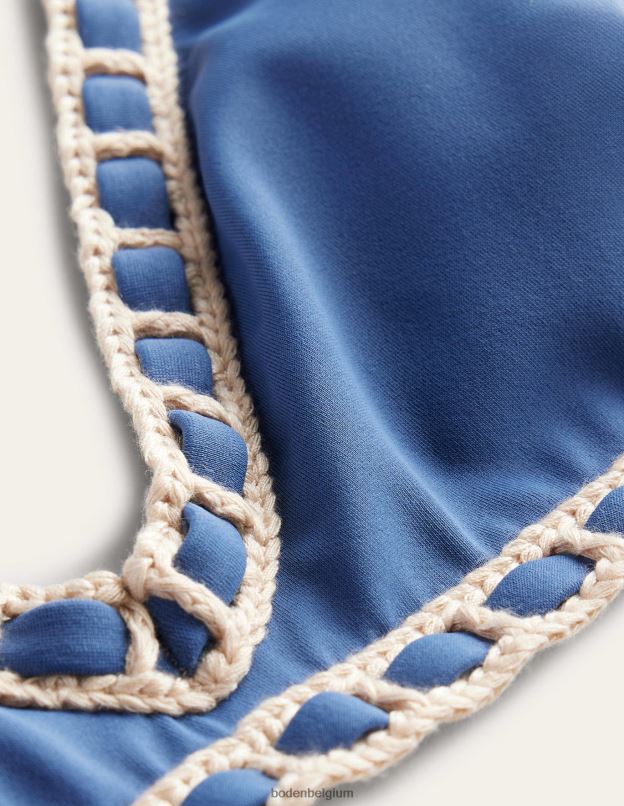 femmes Boden globe haut de bikini à bordure en crochet vêtements Z42D01720