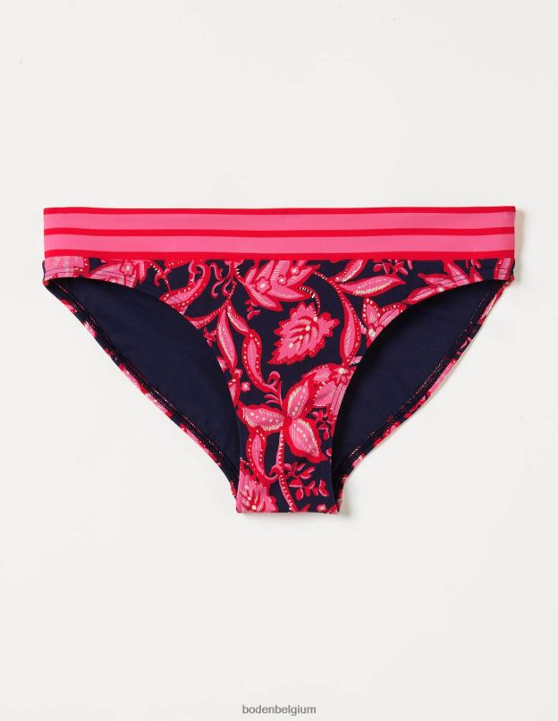 femmes Boden marine française et flore sauvage bas de bikini à empiècements vêtements Z42D02059