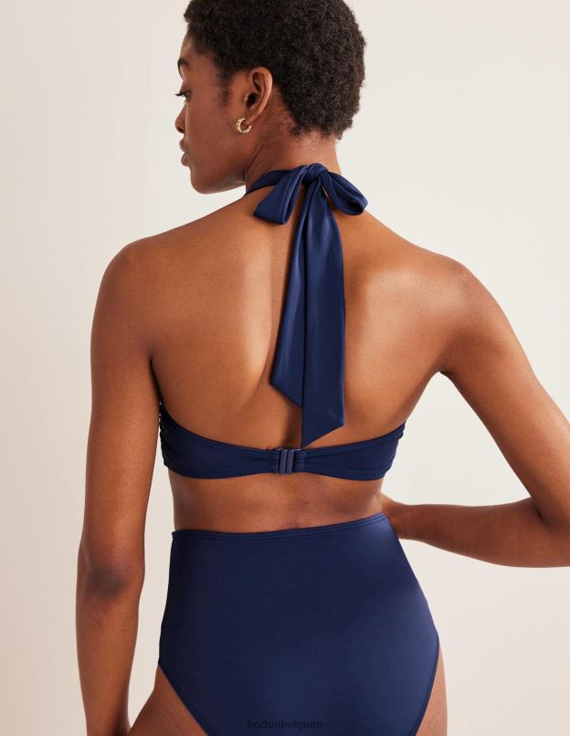 femmes Boden marine française haut de bikini dos nu levanzo vêtements Z42D0273