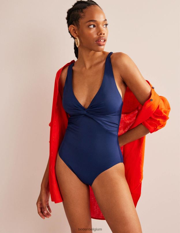 femmes Boden marine française maillot de bain classique twist vêtements Z42D0235