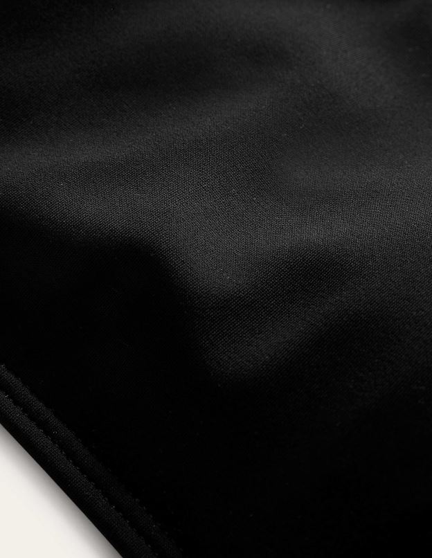 femmes Boden noir haut de bikini bandeau à maintien vêtements Z42D0251