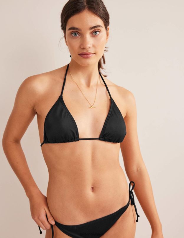 femmes Boden noir haut de bikini à ficelle vêtements Z42D0300