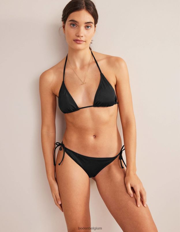 femmes Boden noir haut de bikini à ficelle vêtements Z42D0300