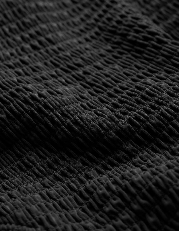 femmes Boden noir maillot de bain bandeau à smocks vêtements Z42D02476