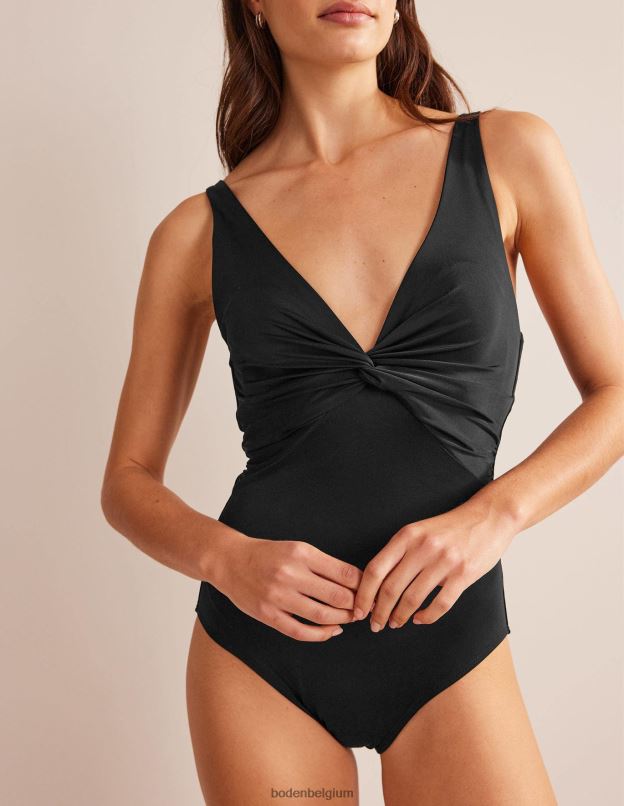 femmes Boden noir maillot de bain classique twist vêtements Z42D0242