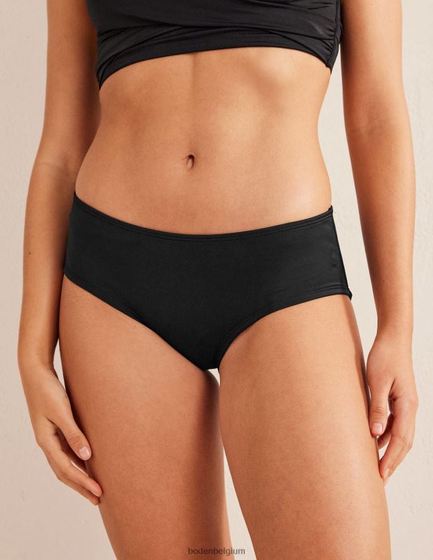 femmes Boden noir short de bikini classique vêtements Z42D0284