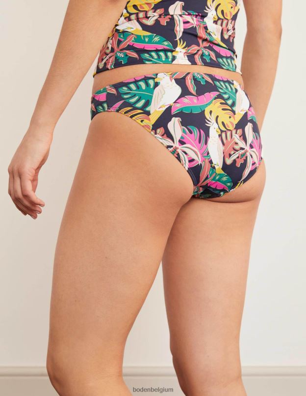 femmes Boden palmier marine et perruche bas de bikini vêtements Z42D02049