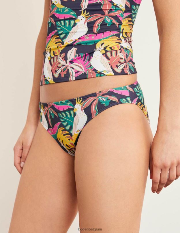 femmes Boden palmier marine et perruche bas de bikini vêtements Z42D02049