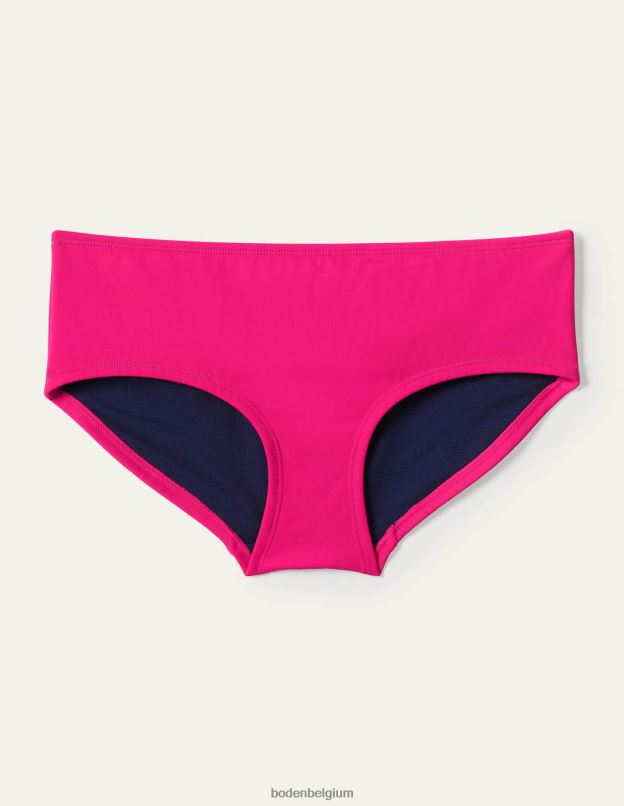 femmes Boden rose cerise short de bikini classique vêtements Z42D02043