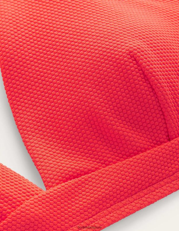 femmes Boden texture de corail arezzo - haut de bikini à col v vêtements Z42D01914