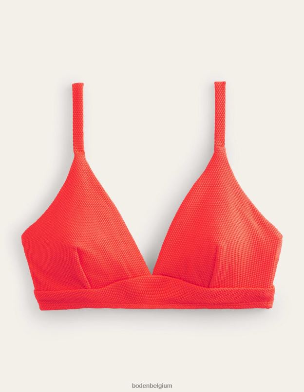 femmes Boden texture de corail arezzo - haut de bikini à col v vêtements Z42D01914