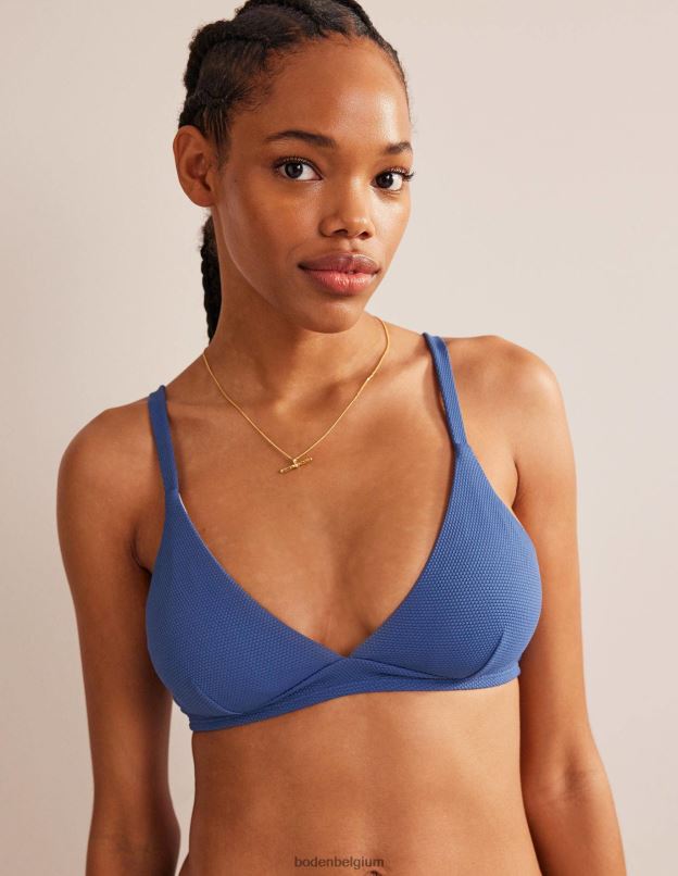 femmes Boden texture du monde arezzo - haut de bikini à col v vêtements Z42D01857