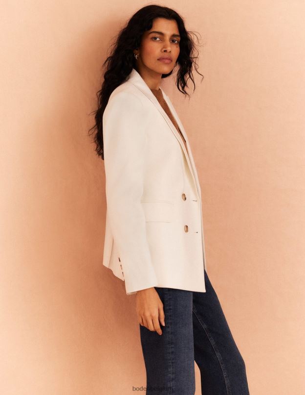 femmes Boden Ivoire blazer à double boutonnage vêtements Z42D01465