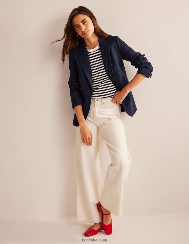 femmes Boden marine le blazer en jersey marylebone vêtements Z42D0671