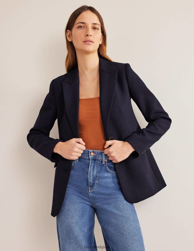 femmes Boden marine le blazer en sergé Brighton vêtements Z42D01002