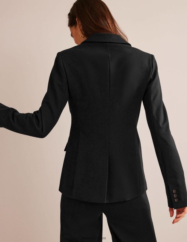 femmes Boden noir le blazer en jersey marylebone vêtements Z42D0670