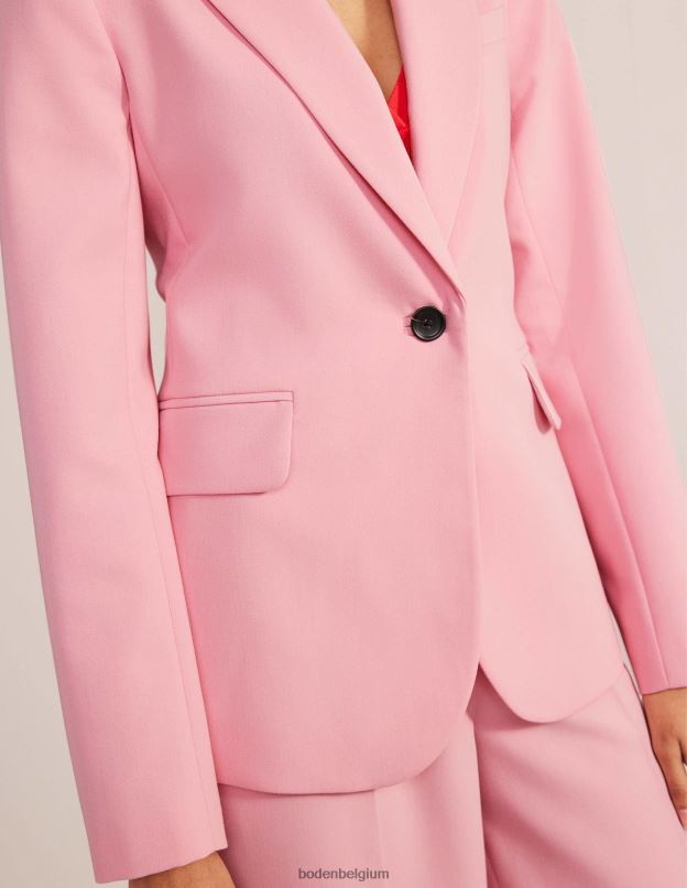 femmes Boden rose blazer de costume ajusté vêtements Z42D02496