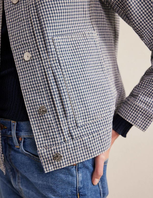 femmes Boden vérifier veste de corvée vêtements Z42D0674