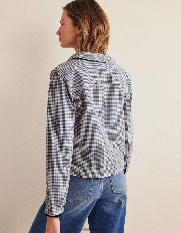 femmes Boden vérifier veste de corvée vêtements Z42D0674