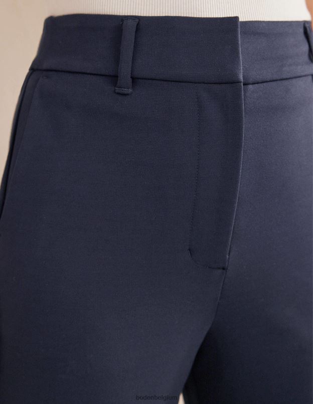 femmes Boden marine pantalon évasé hampshire vêtements Z42D0599