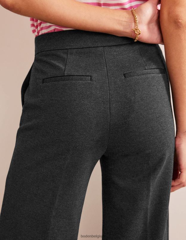 femmes Boden marne de charbon de bois pantalon en jersey westbourne vêtements Z42D0324