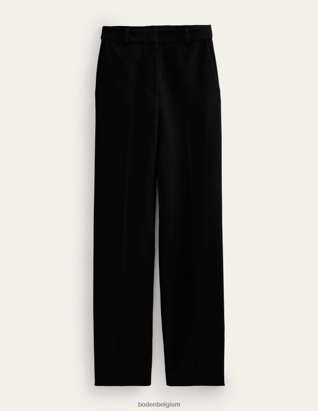 femmes Boden noir pantalon en jersey pimlico vêtements Z42D0597