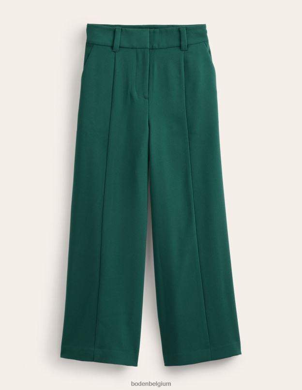 femmes Boden vert émeraude jupe-culotte fluide à coupe large vêtements Z42D02284