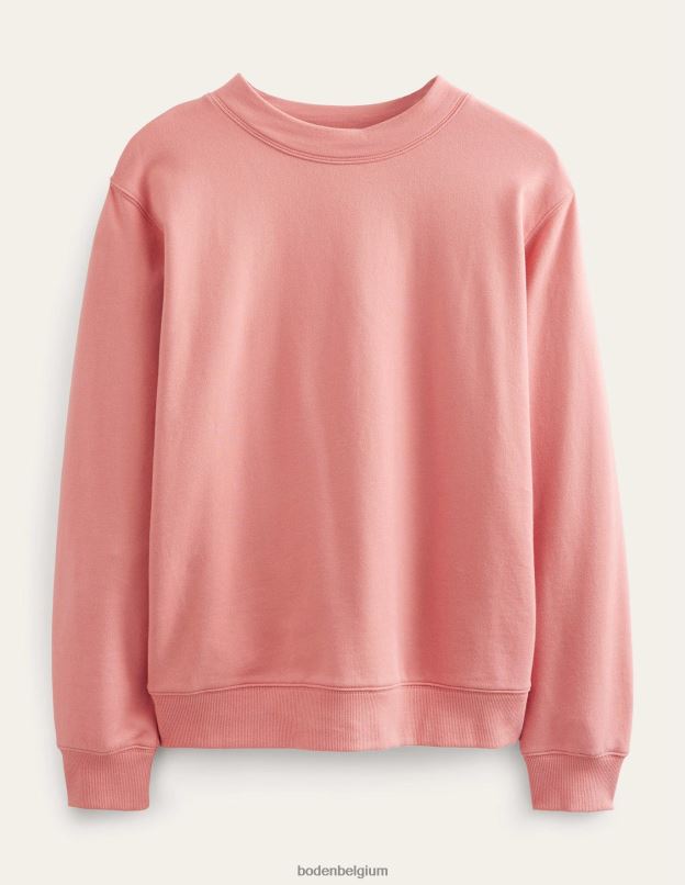 femmes Boden rose sweat-shirt surdimensionné vêtements Z42D01939