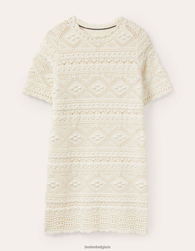 femmes Boden Ivoire robe en maille texturée Claudia vêtements Z42D02281