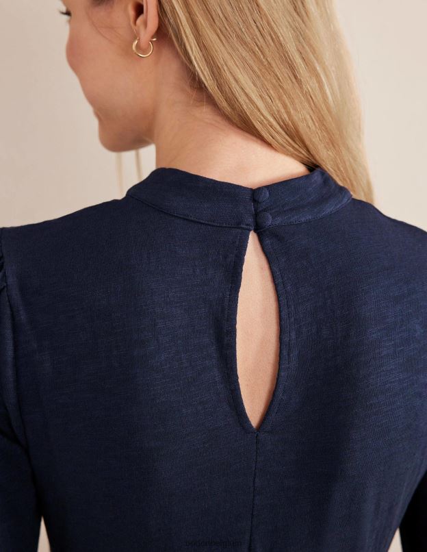 femmes Boden marine robe courte en jersey vêtements Z42D01885