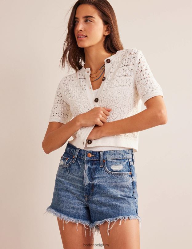 femmes Boden mi millésime short de plage rigide vêtements Z42D0613