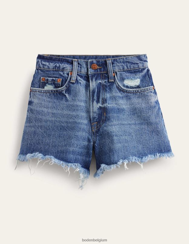 femmes Boden mi millésime short de plage rigide vêtements Z42D0613