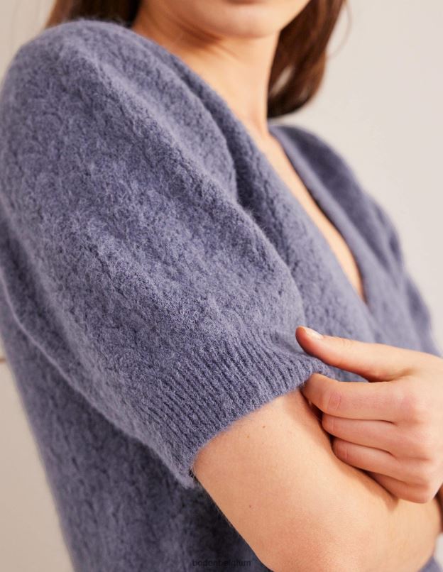 femmes Boden bleu nuit cardigan pointelle vêtements Z42D01566