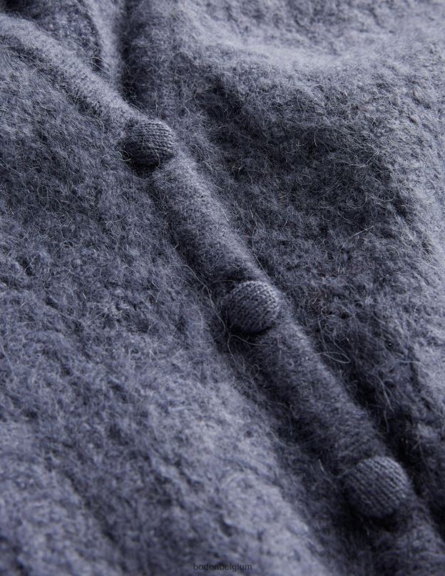 femmes Boden bleu nuit cardigan pointelle vêtements Z42D01566