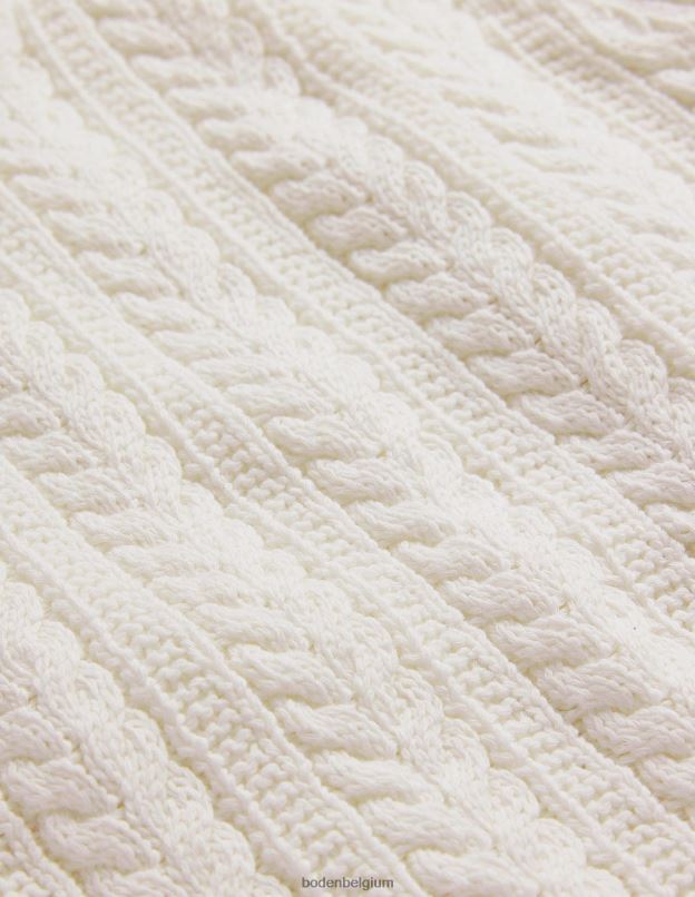 femmes Boden ivoire chaud débardeur tricoté en maille vêtements Z42D0616