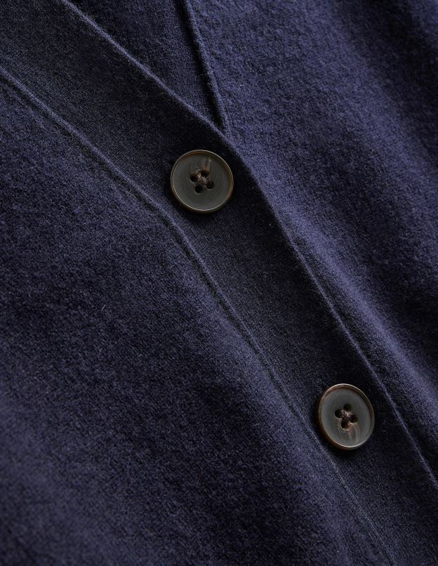 femmes Boden marine cardigan court en V en cachemire vêtements Z42D02464