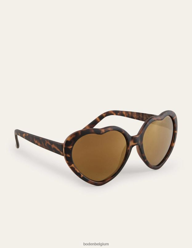 filles Boden coeur marron tortue des lunettes de soleil accessoire Z42D02651