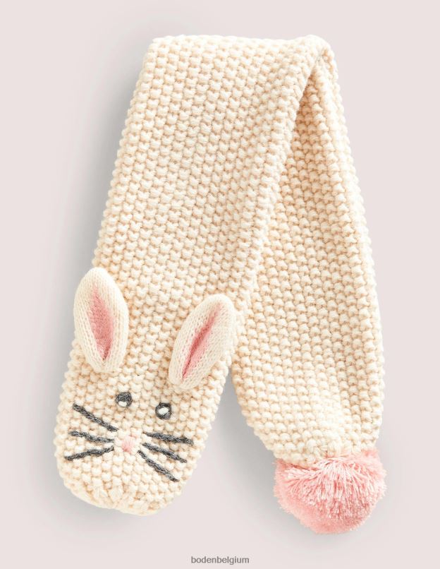 filles Boden lapin ivoire écharpe de nouveauté accessoire Z42D02728
