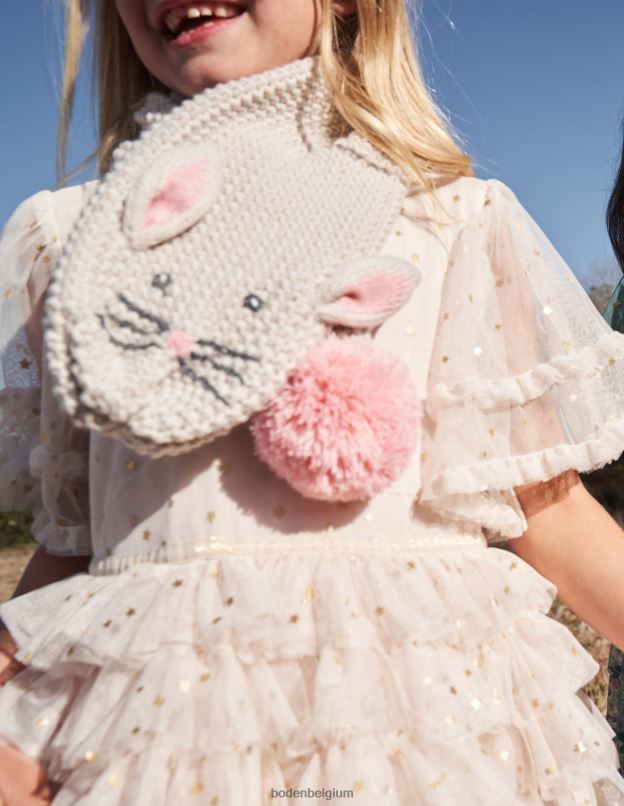 filles Boden lapin ivoire écharpe de nouveauté accessoire Z42D02728