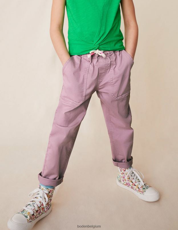 filles Boden rose fleurie hauts sommets chaussure Z42D02672