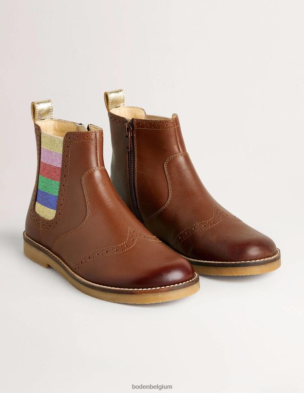 filles Boden bronzer bottes chelsea chaussure Z42D02737