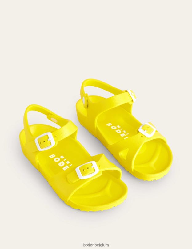 filles Boden jaune sandales imperméables chaussure Z42D0823